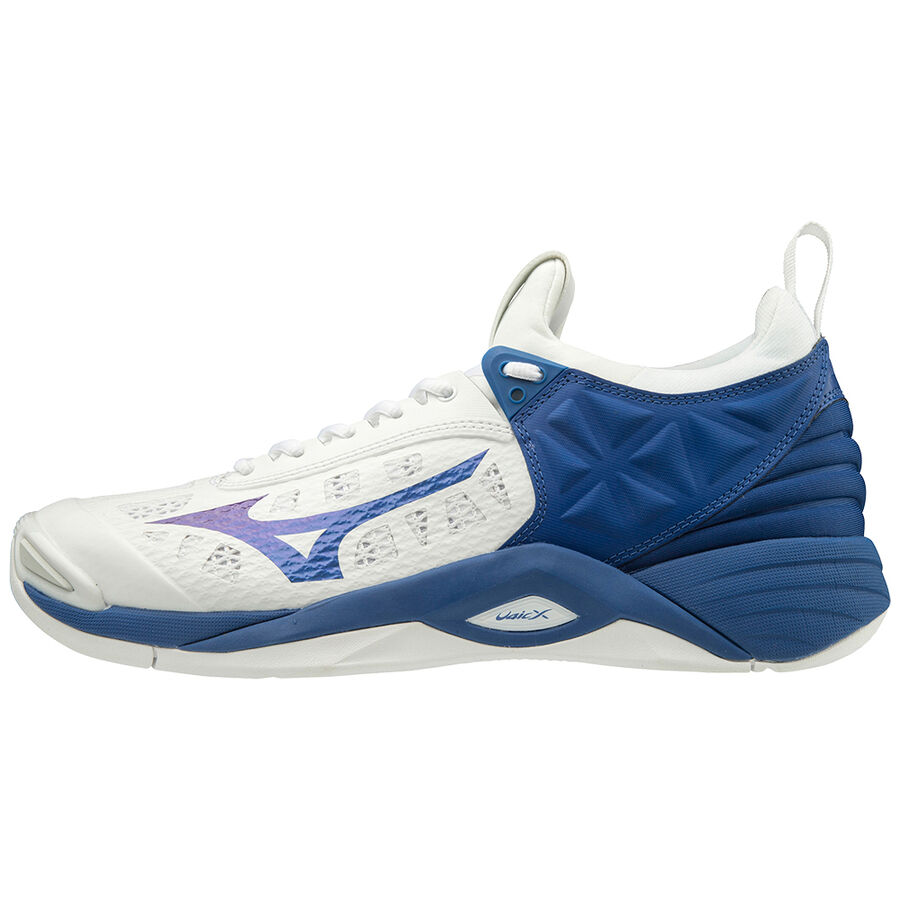 Mizuno Wave Momentum Mens Volleyball Shoes Canada - White/Blue